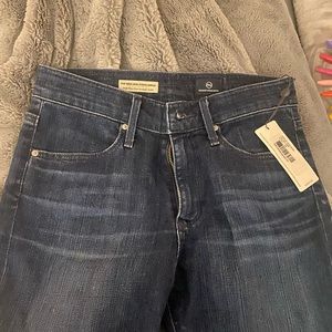 AG straight ankle jeans. BRAND NEW